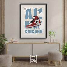 Charger l&#39;image dans la galerie, Poster &quot;CHICAGO CLOUD&quot;

